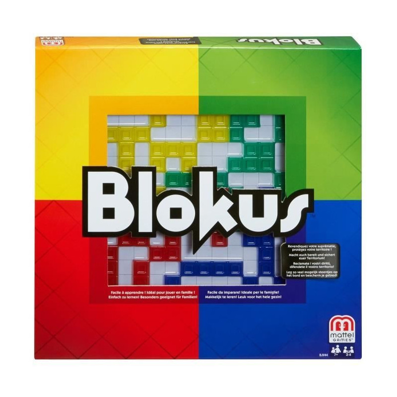 MATTEL GAMES - Blokus - Board Game and Strategy Game