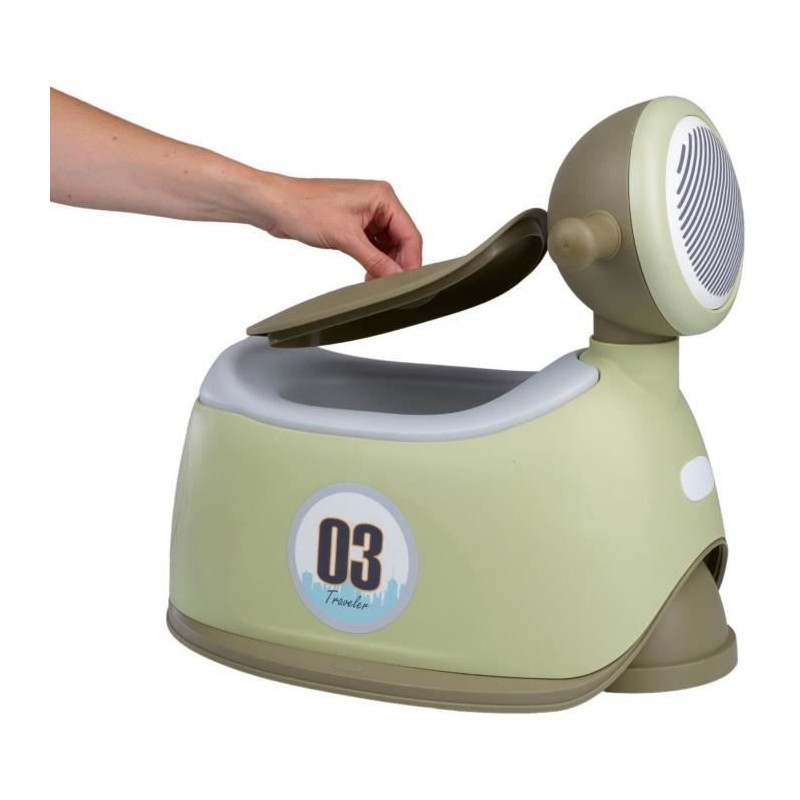 POT LUDIQUE SCOOTER olive green