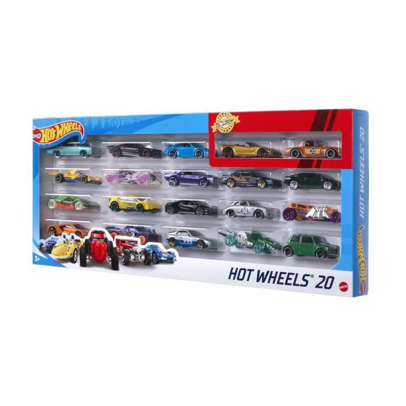 HOT WHEELS - Box 20 Cars - Random Model