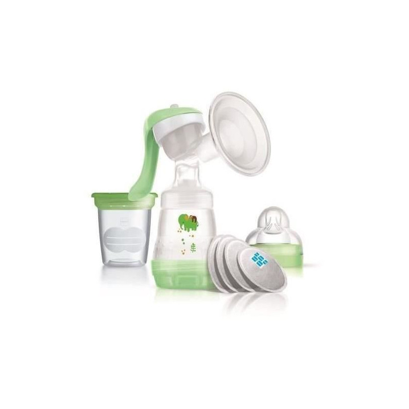 MAM Manual Breast Pump Kit + Breastfeeding Kit