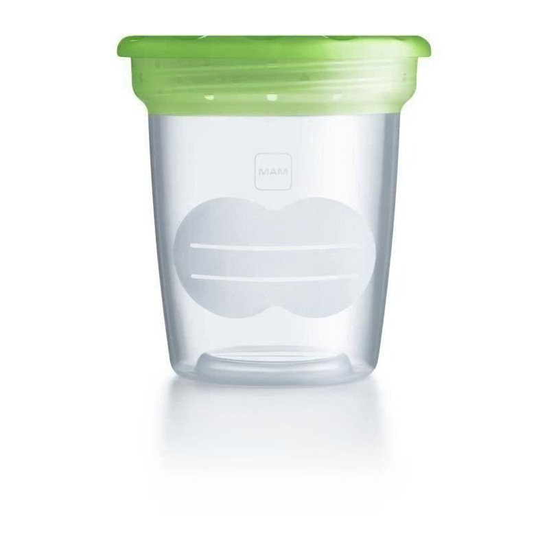 MAM Storage Pots 120ml - Pack of 5 - Transparent