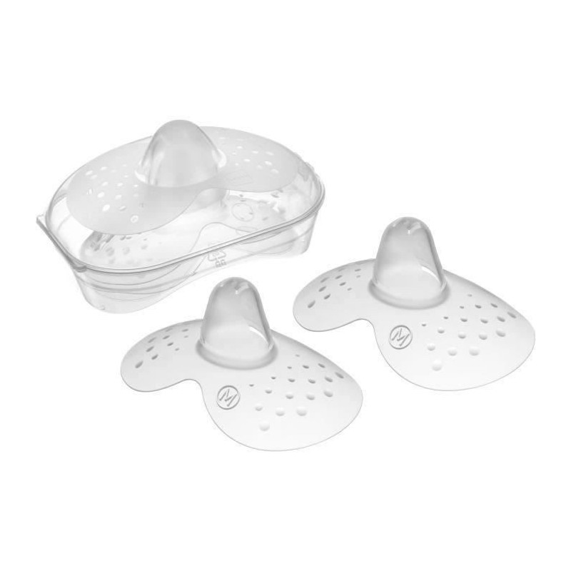 Mam Bout de Sein Size M - Silicone - Bte Sterilization X2