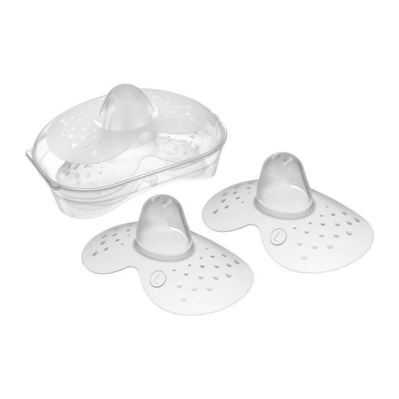 Mam Bout de Sein Size L - Silicone - Bte Sterilization X2