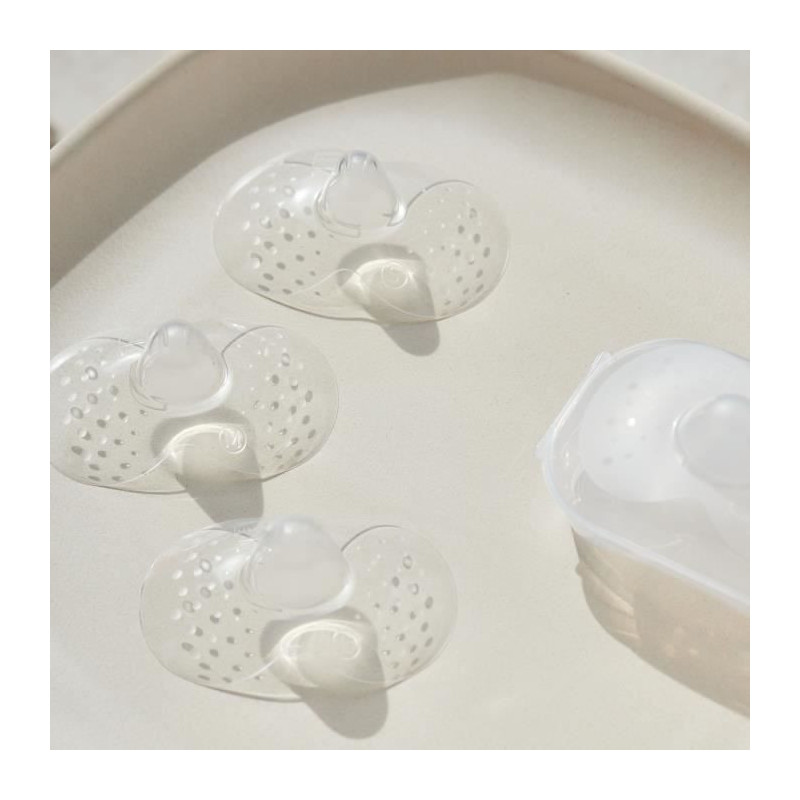 Mam Bout de Sein Size L - Silicone - Bte Sterilization X2