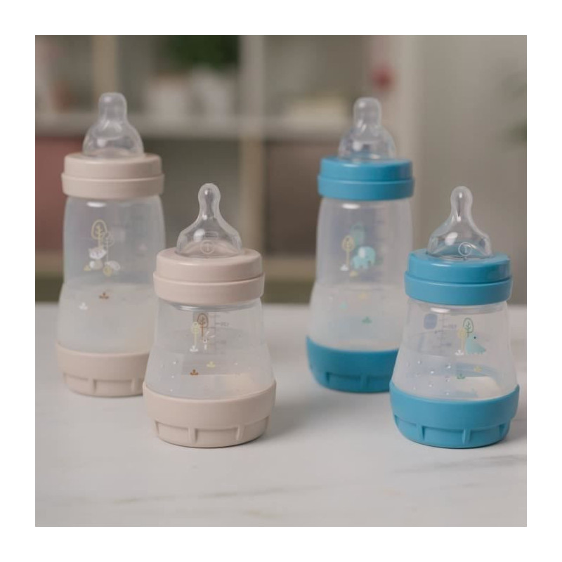 Set of 2 Baby Bottles - MAM - Easy Start - Anti-colic - 160 ml - Teat
