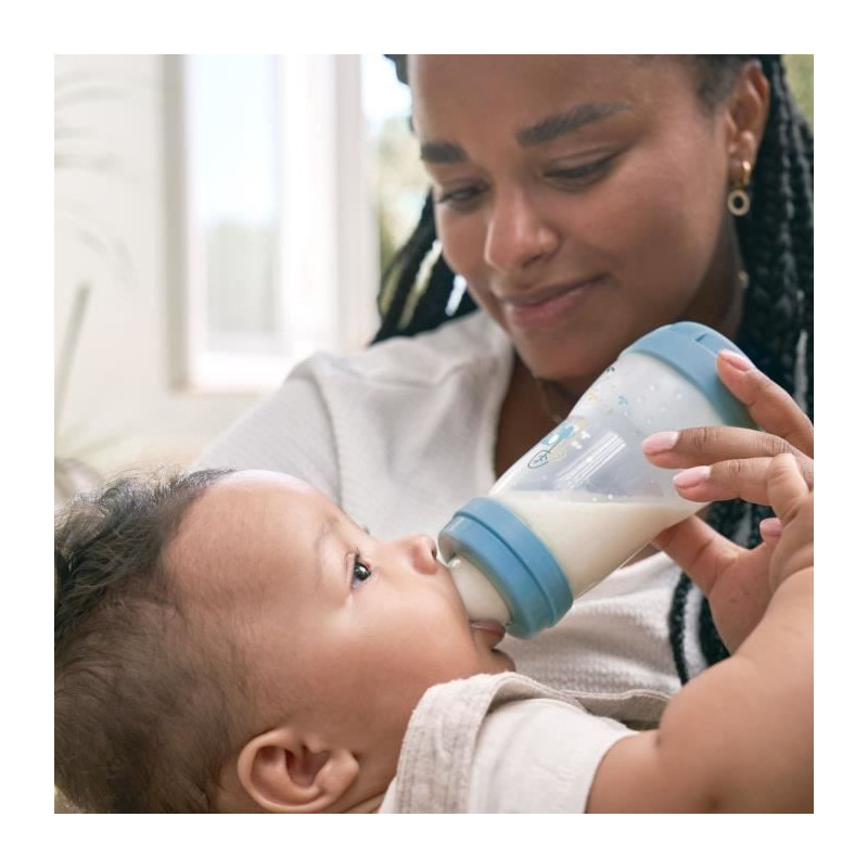 Set of 2 Baby Bottles - MAM - Easy Start / Anti-Colic - 260 ml - Flow