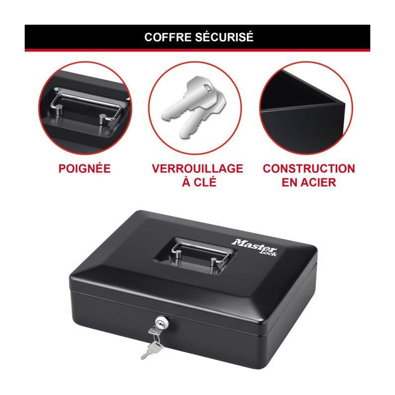 MASTER LOCK Coin safe 8 compartments