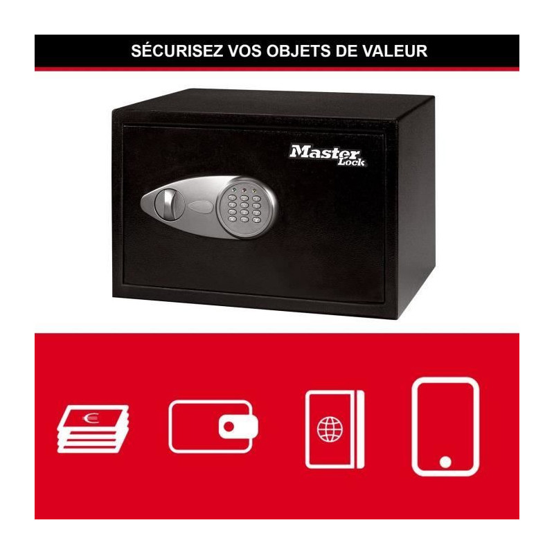 MASTER LOCK Safe with programmable electronic combination - 16 L