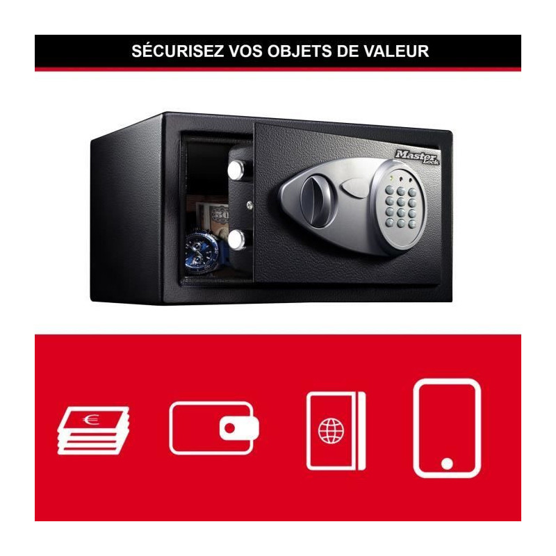Master Lock X041ML 11L - Electronic lock - Ideal for jewelry, identity