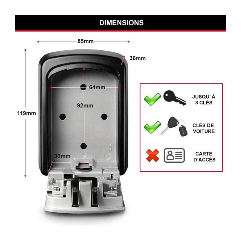 Master LOCK Key Key Wall TO SUPPLY 5401EURD