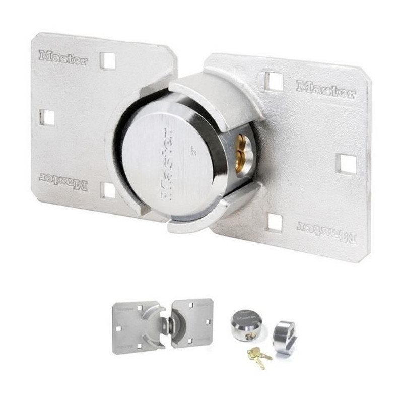 Padlock for Van Door - MASTER LOCK - 736EURD - Round Padlock + Hasp