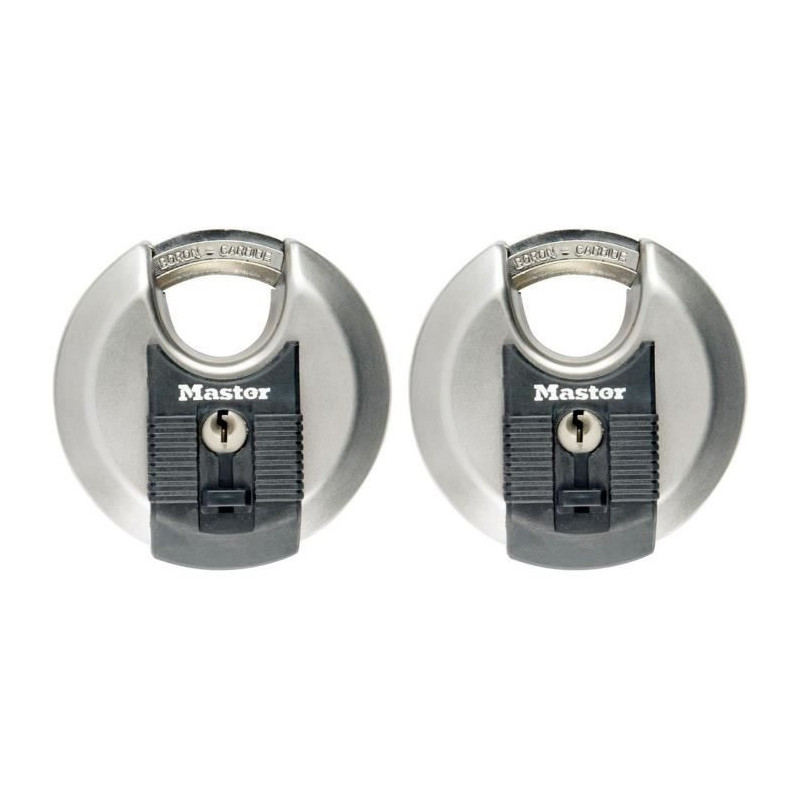 Set of 2 M40EURT - Robust - Stainless steel - External Installation -