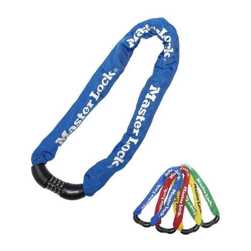 MASTER LOCK Bike Lock Chain - Ideal for Bicycles, Electric Bikes, Moun