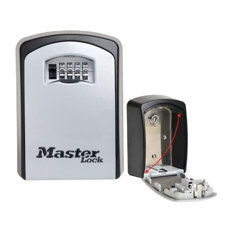 MASTER LOCK Secure Key Box - XL Format - Key Chest - High Capacity Sto