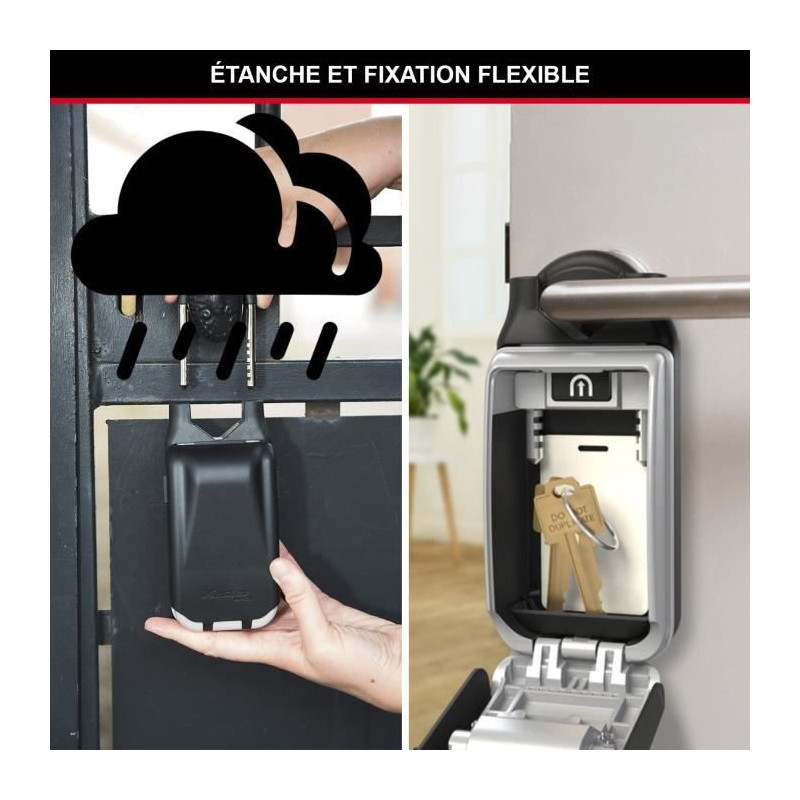 Master Lock 5420EURD Box with retractable handle