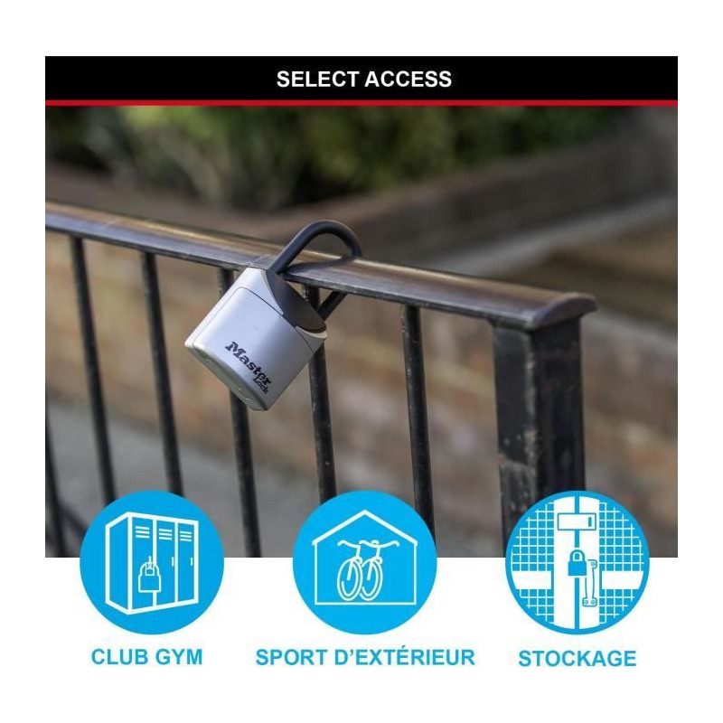 MASTER LOCK Mini Secure Key Box [Format XS] [with Handle] - 5406EURD
