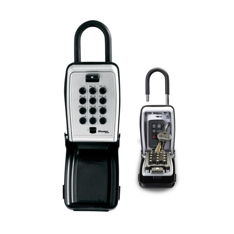 Master Lock Secure Key Box - Pushing buttons