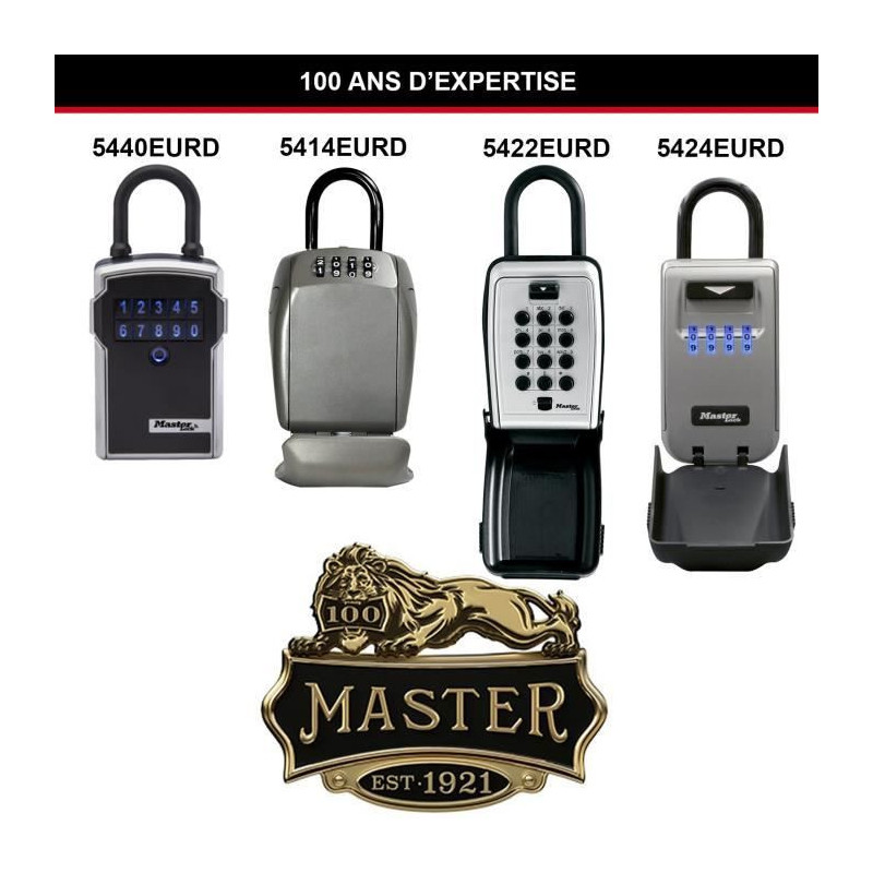 Master Lock Secure Key Box - Pushing buttons