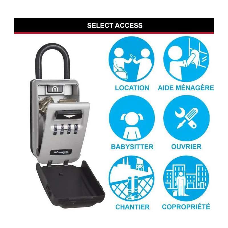 Master LOCK SECURNED SECLINE SECLINE SHEET BOX - A ANSE