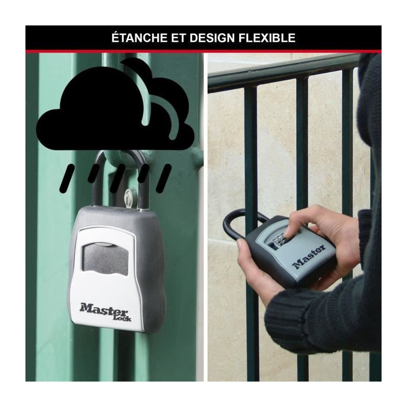 MASTERLOCK Select Access Key Storage with Programmable Combination + H
