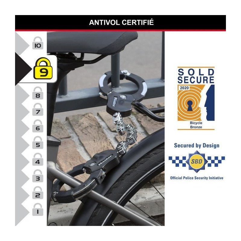 Street Cuffâ handcuffs with cemented steel body