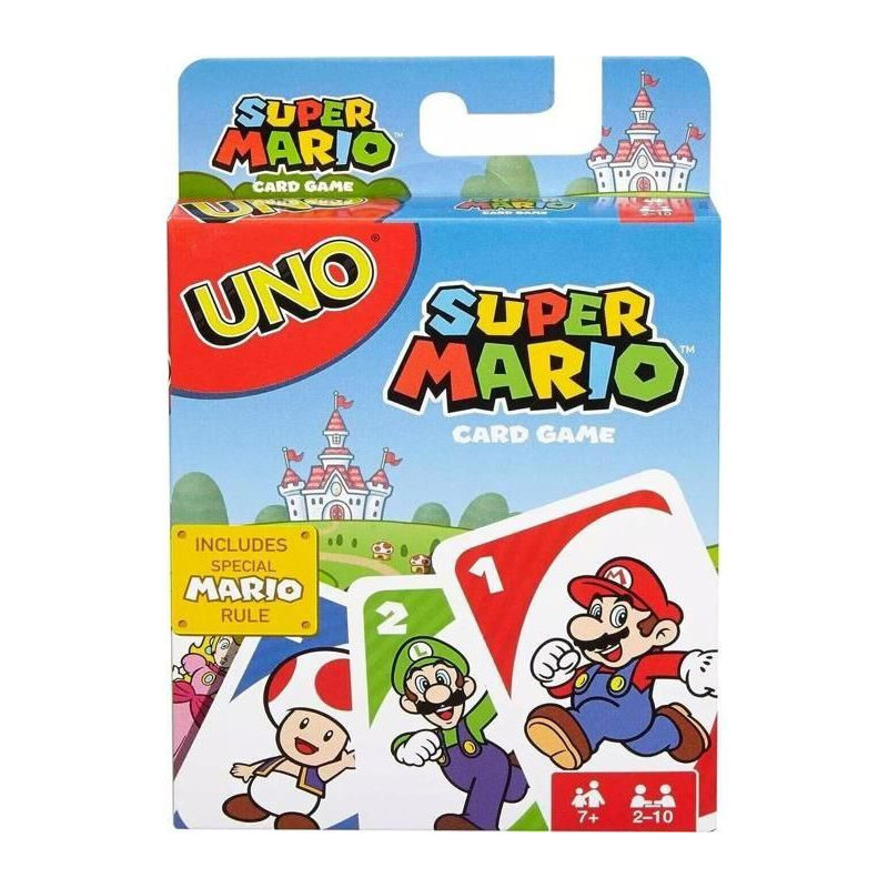 Uno - Uno Super Mario Bros - Card Game - Ages 7
