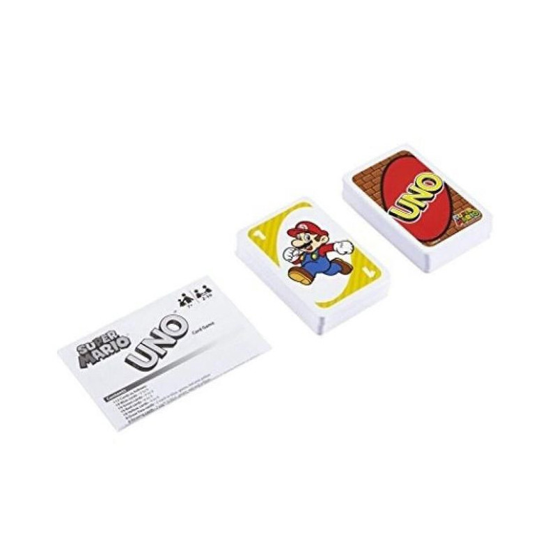 Uno - Uno Super Mario Bros - Card Game - Ages 7