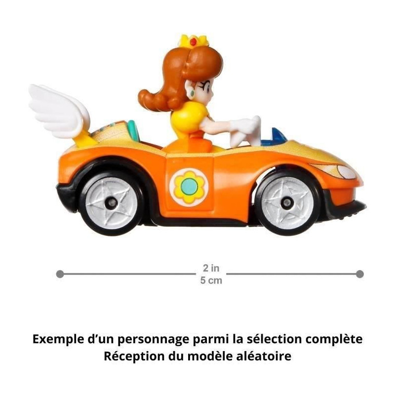 Hot Wheels - Mario Kart Vehicle (random model) - Small Car - 3 years a