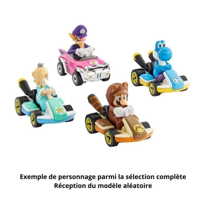 Hot Wheels - Mario Kart Vehicle (random model) - Small Car - 3 years a