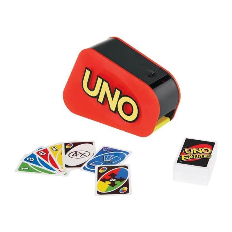 Mattel Games - Uno Extreme - Family Card Game - Ages 7 and up