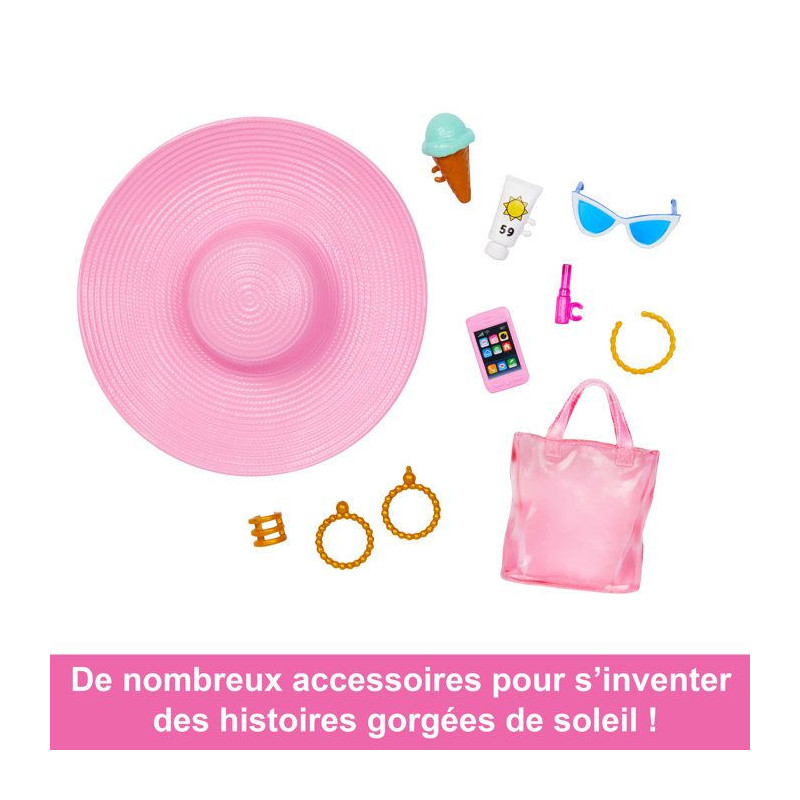 Barbie - Barbie Beach Day Barbie (CP4) - 21a - doll - 3 years old and