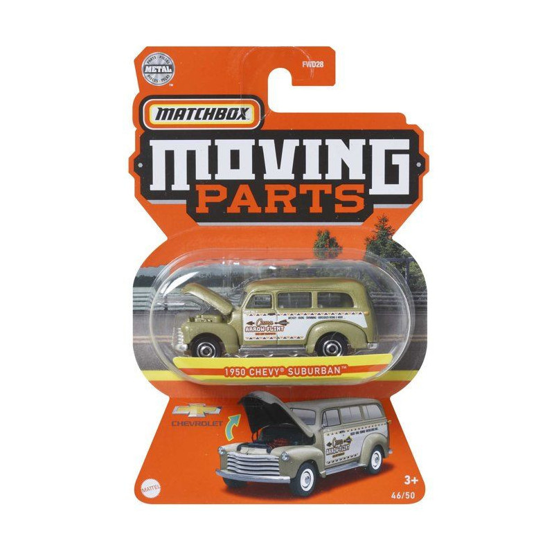 MATCHBOX Vehicles with Movable Parts (random model) - 3 years and +