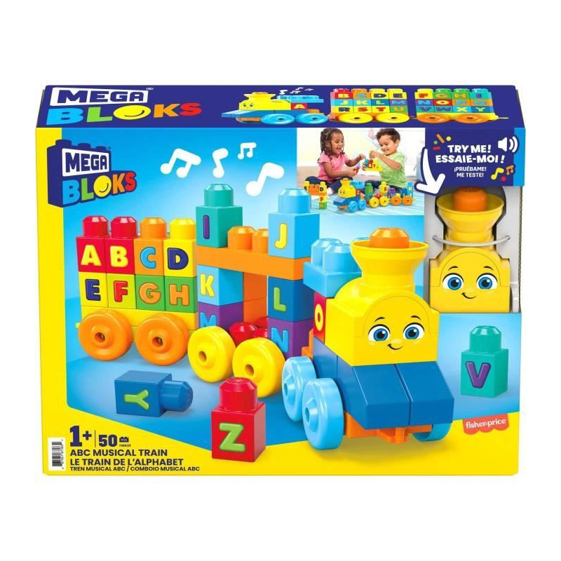 MEGA BLOKS - The Alphabet Train