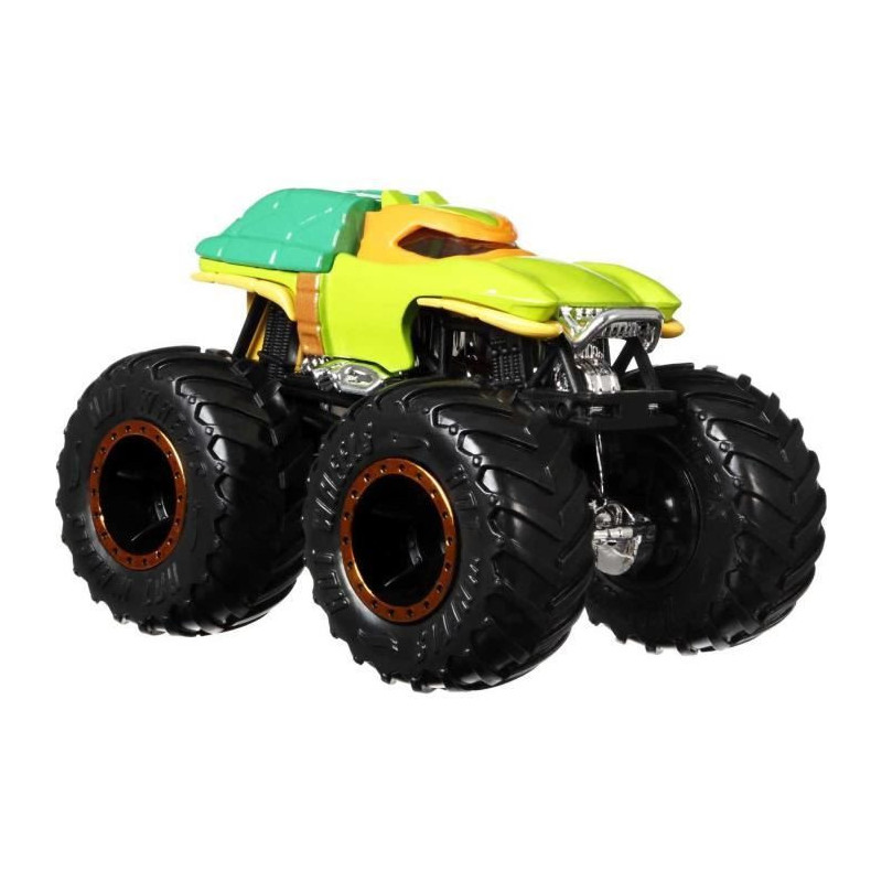 Hot Wheels - Set of 2 Monster Truck Double Demolition vehicles - Small