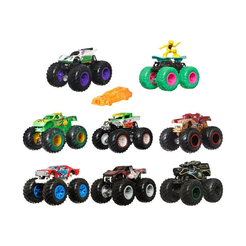 HOT WHEELS - Monster Truck - Mega Wheels and Mega Shocks - Random Mode