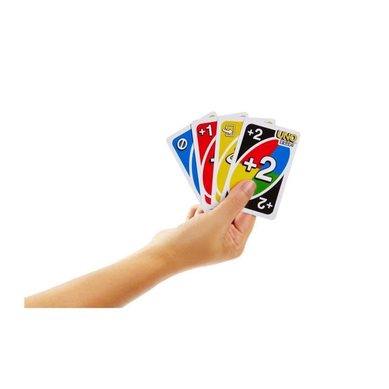 UNO - Flip Side - Family Card Game - Uno with Reversible Cards