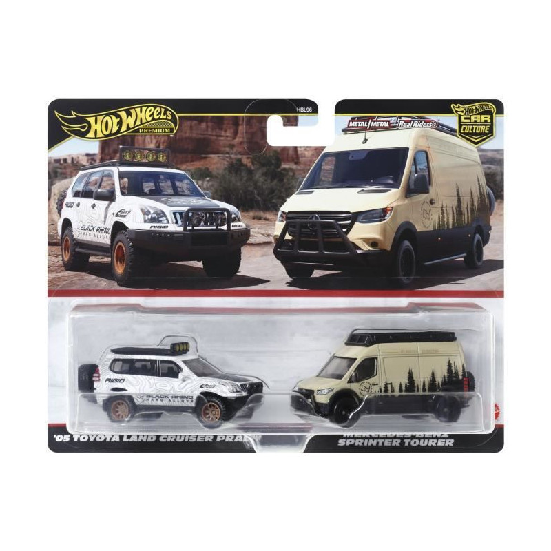 Hot Wheels-Car Culture-Premium Box 2 vehicles HBL96