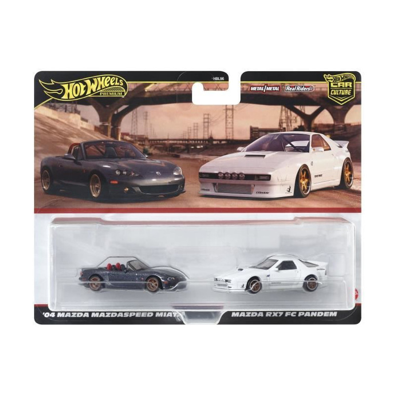 Hot Wheels-Car Culture-Premium Box 2 vehicles HBL96