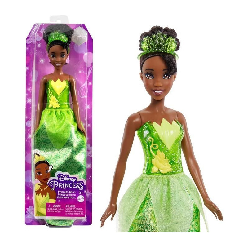 Disney princess - Tiana 29cm doll - Mannequins dolls - 3 years and +