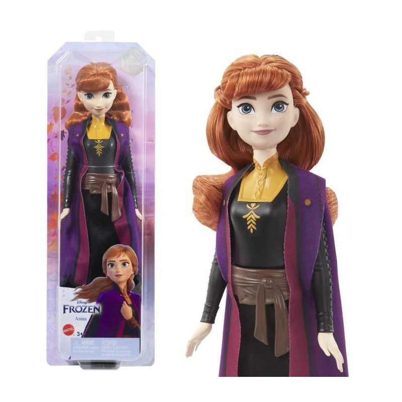 Disney Princess - Snow Queen - Anna 2 - Mannequins dolls - 3 years and