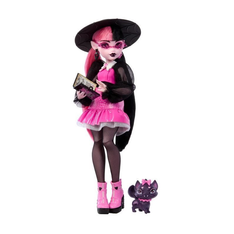 Monster High Draculaura Doll with Pet and Accessories HRP64