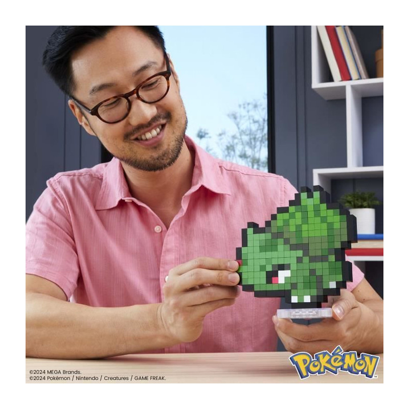 MEGA-Pokémon-Bulbizarre-Retro Building Set 374 pieces - MEGA Pokémon