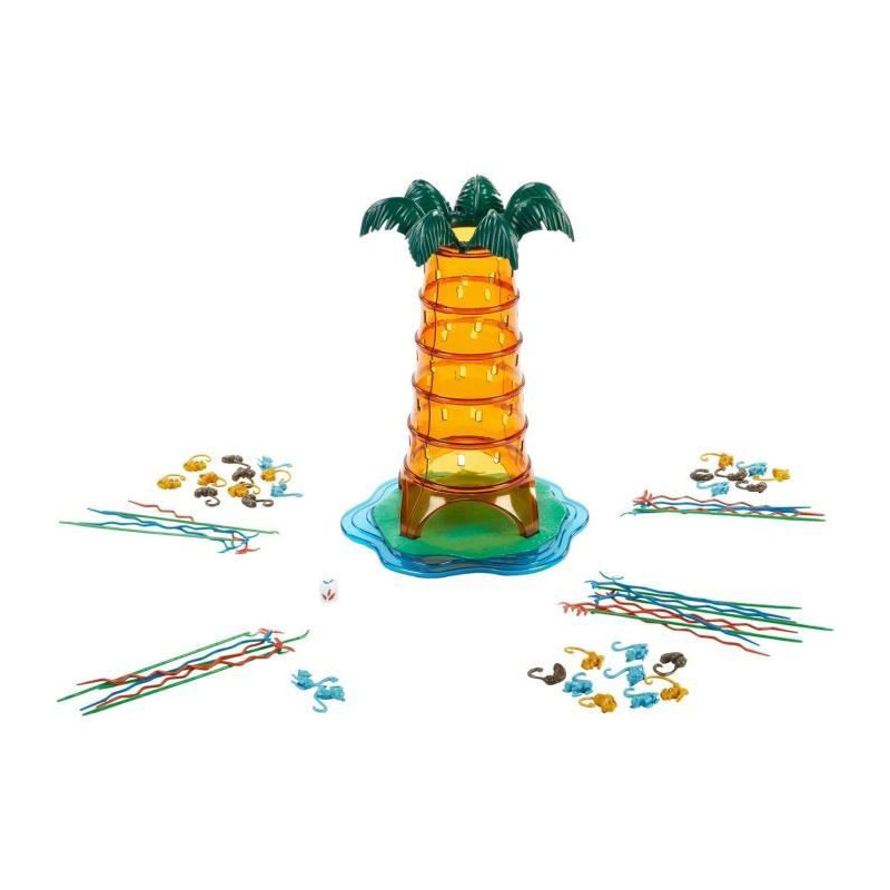 NEW Mattel Games - SOS Marmoset: Tree Panic - Family Board Game HTW65