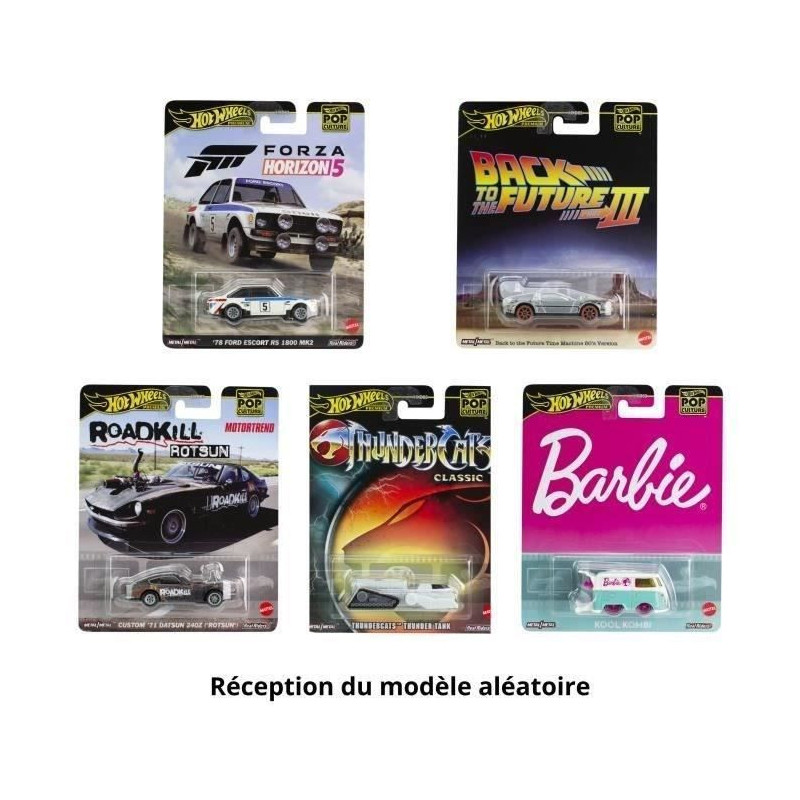 Hot Wheels-Pop Culture-Premium Vehicle Replica 1/64 Scale HXD63
