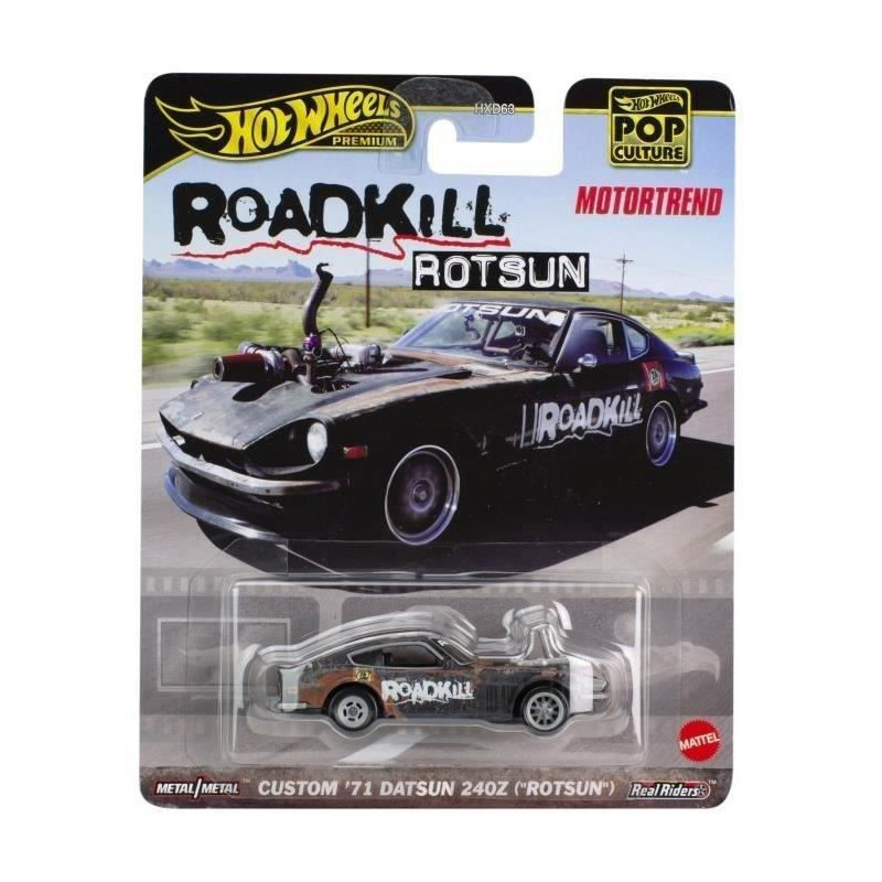Hot Wheels-Pop Culture-Premium Vehicle Replica 1/64 Scale HXD63