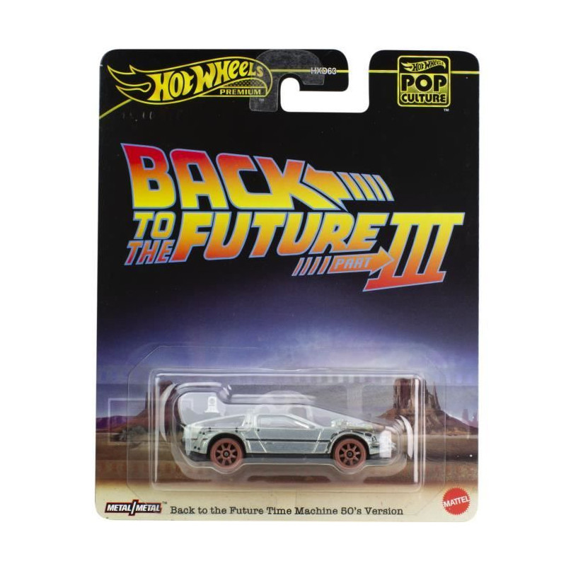 Hot Wheels-Pop Culture-Premium Vehicle Replica 1/64 Scale HXD63