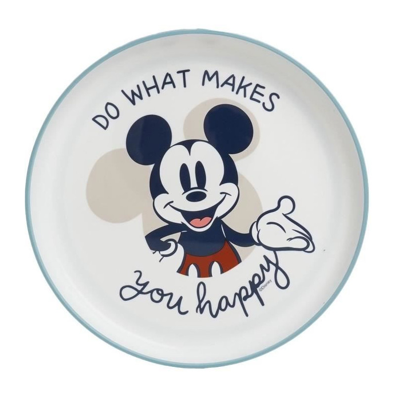 PIECE MEAL SET MICKEY CUP / BOWL / PLATE - Set 3pcs Non-Sl