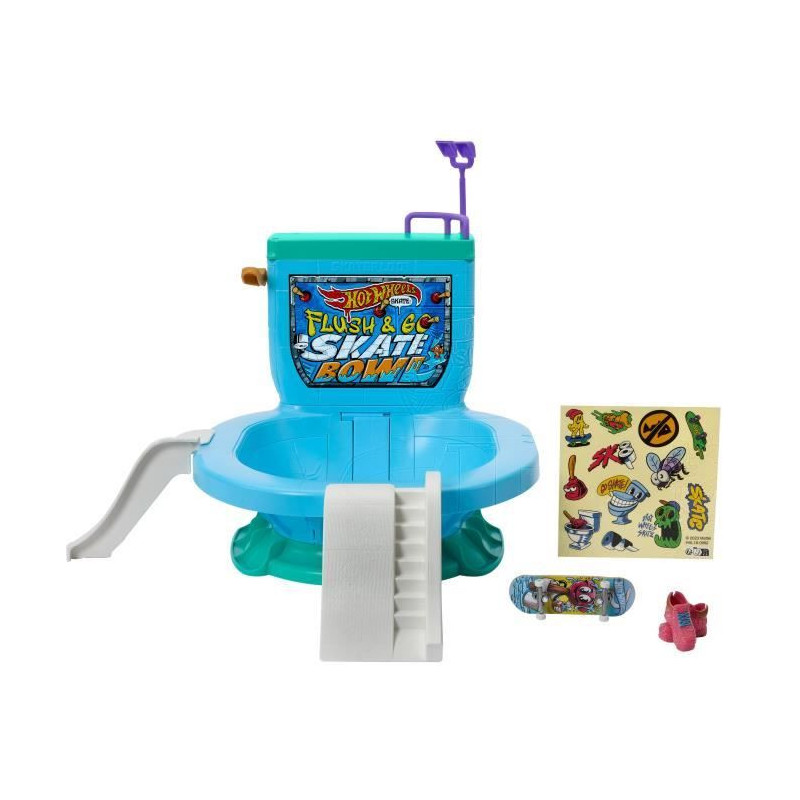 Hot Wheels Skate - Flush the Chase - Fingerboard HXL16 Set