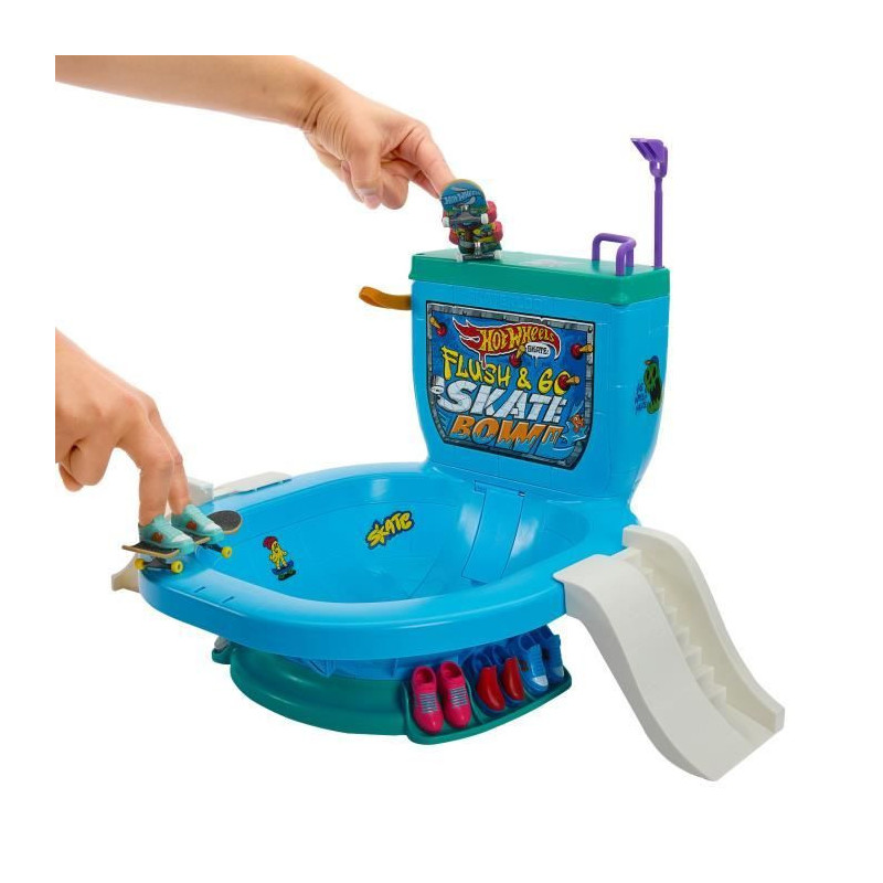 Hot Wheels Skate - Flush the Chase - Fingerboard HXL16 Set