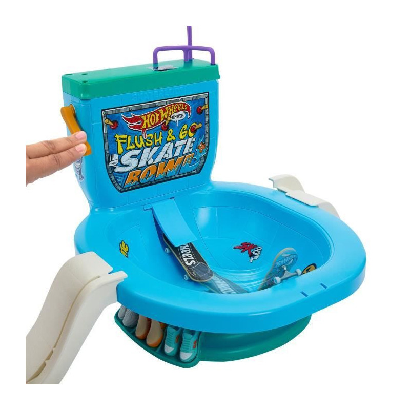 Hot Wheels Skate - Flush the Chase - Fingerboard HXL16 Set